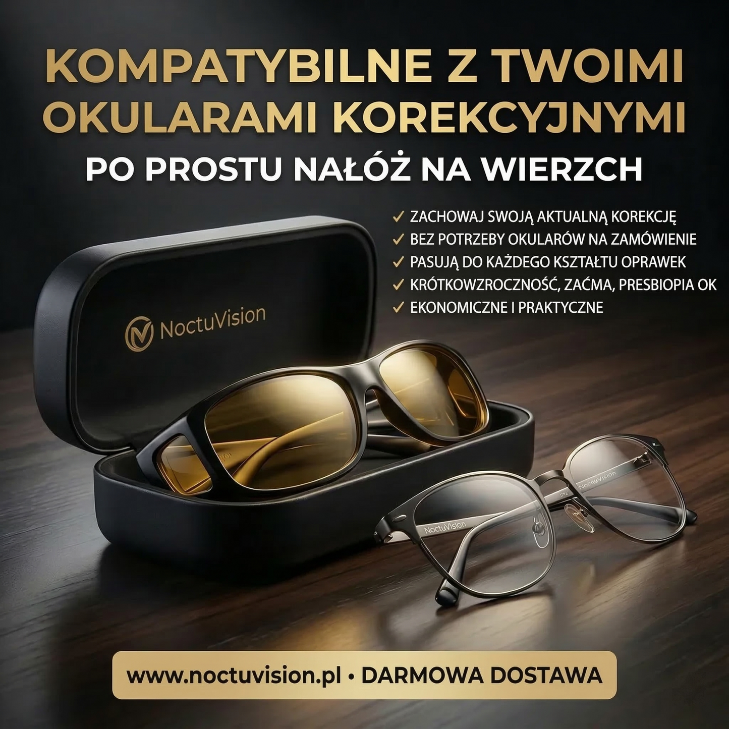 NoctiOptic™ – Pożegnaj się z oślepiającymi reflektorami